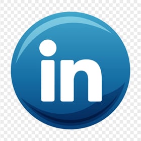 HD Round Beautiful Vector Linkedin Icon PNG