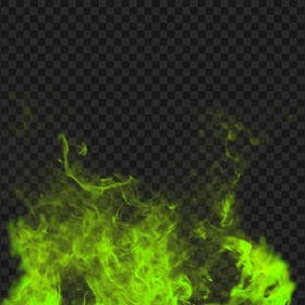 PNG Green Smoke Effect