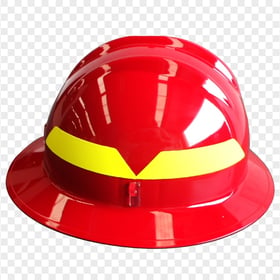 HD Real Firefighter Helmet Protection Equipment PNG
