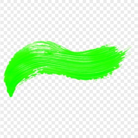 HD Real Green Brush Stroke PNG