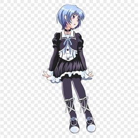 HD Rei Ayanami Black Suit PNG