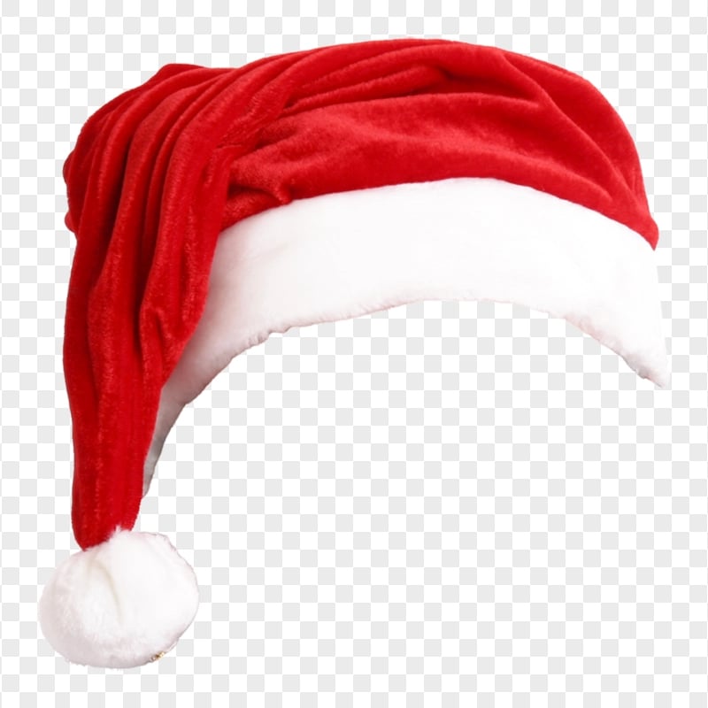 HD Christmas Real Santa Claus Hat Bonnet PNG