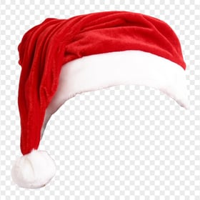 HD Christmas Real Santa Claus Hat Bonnet PNG