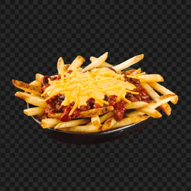Cheese French Fries Food On Plate HD PNG