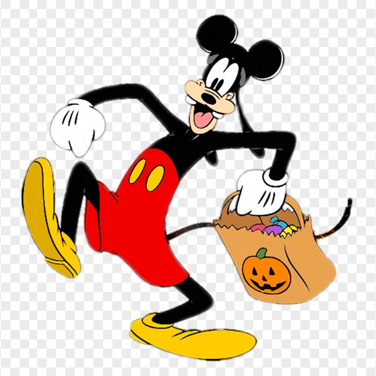 Goofy Wearing Mickey Mouse Suit Transparent PNG
