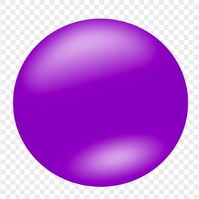 Sphere Circle Button Purple Color FREE PNG