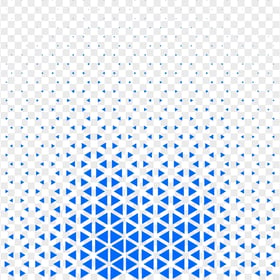 HD Blue Halftone Triangle Dots Abstract Pattern PNG
