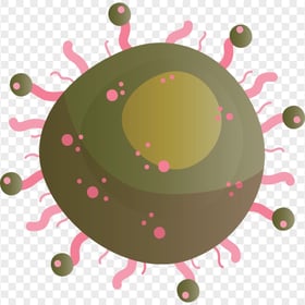 Coronavirus Shape Vector Clipart Icon Sign Symbol