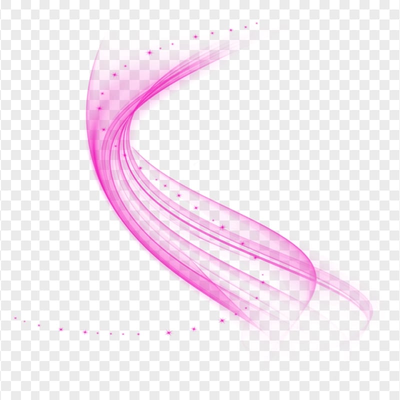 HD Pink Wave Line Abstract PNG