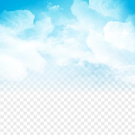HD Blue Sky With White Clouds PNG