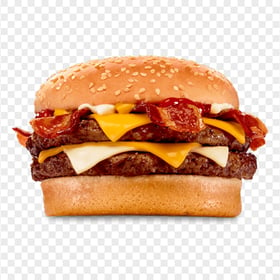 Cheeseburger Bacon Burger Sandwich HD PNG