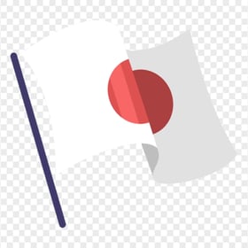 PNG Waving JPN Japan Illustration Flag Pole | Citypng