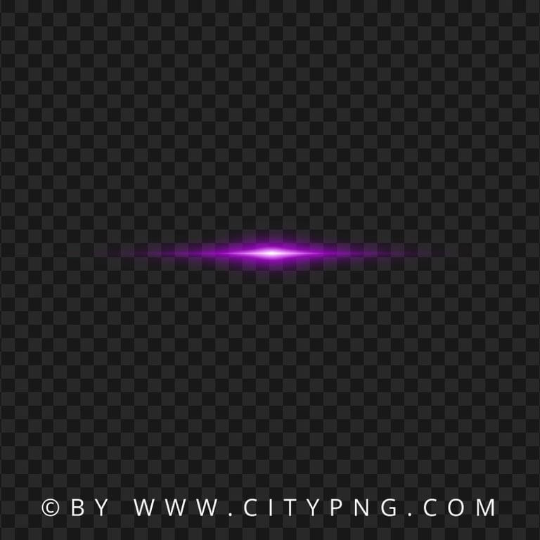 Light Lens Flare Glowing Purple Effect PNG Image