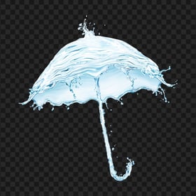 Rain Water Umbrella Transparent Background