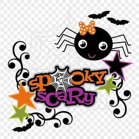 HD Spooky Scary Halloween Cartoon Clipart Poster PNG