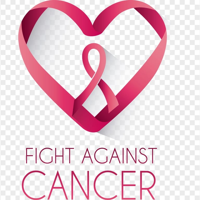 Fight Against Breast Cancer Illustration PNG Image
