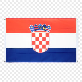 HR Croatia Croatian Flag Image PNG