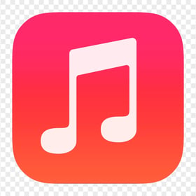 HD Apple Music App Logo Icon PNG