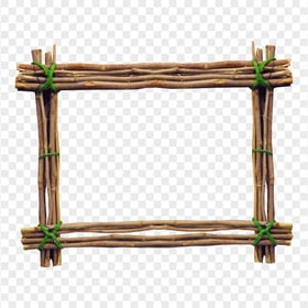 Driftwood Frame PNG Image