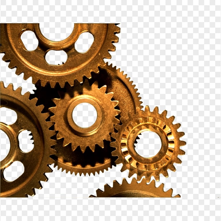 Steampunk Mechanical Gears PNG Image Citypng