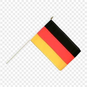 Germany Flag On Pole PNG Image