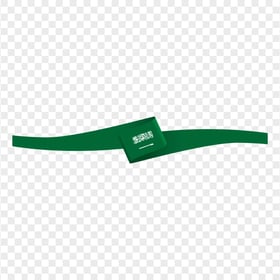 HD Saudi Arabia Vector Flag Ribbon PNG