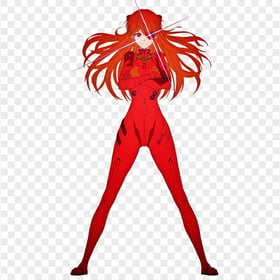 HD Asuka Sohryu Neon Evangelion Genesis Transparent PNG