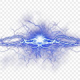 PNG Blue Thunder Lighting Effect