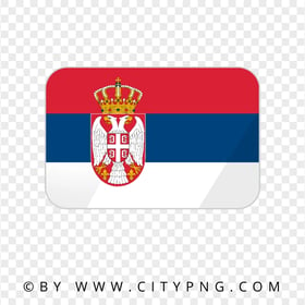 HD Serbia Flag Icon Transparent Background