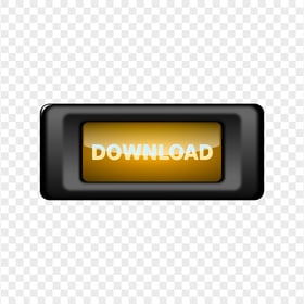 Download Black & Yellow Glossy Web Button FREE PNG