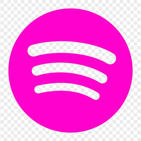 Spotify Pink Logo Symbol Icon