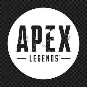 HD Round White Apex Legends Logo Icon PNG