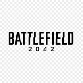 HD Black Battlefield 2042 Logo PNG