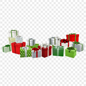 Christmas Holidays Gifts Boxes On Floor HD PNG