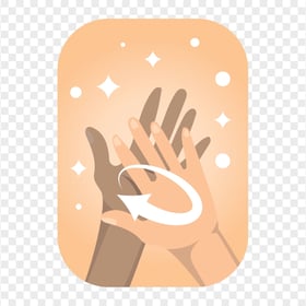 Cleaning Hands Washing Cartoon Clipart Icon Vector