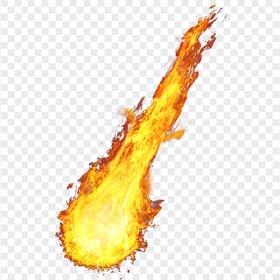 Real Explosion Ball Of Fire Jet Flame PNG