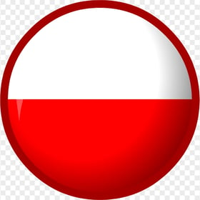PNG Circular Round Poland Flag Icon