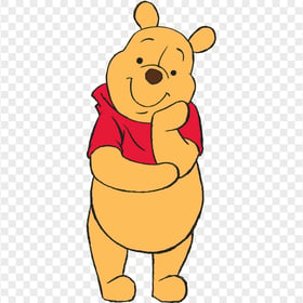 Disney Winnie The Pooh Bear Cartoon PNG