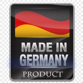 HD Made In Germany Product Badge Sign PNG