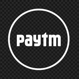 HD Paytm White CIrcle Logo Transparent PNG