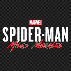 HD Spiderman Miles Morales Logo Marvel Studios PNG