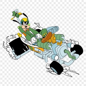 HD Goofy Driving Car Transparent Background