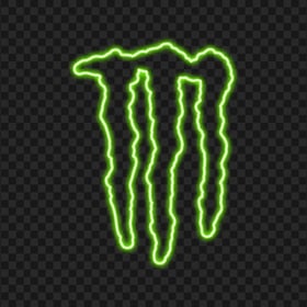 HD Monster Green Neon Logo PNG