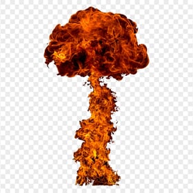 HD Nuclear Fire Explosion PNG