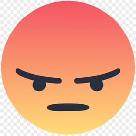 Facebook Reaction Angry Emoji Face Icon