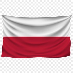 Hanging Poland Flag HD PNG