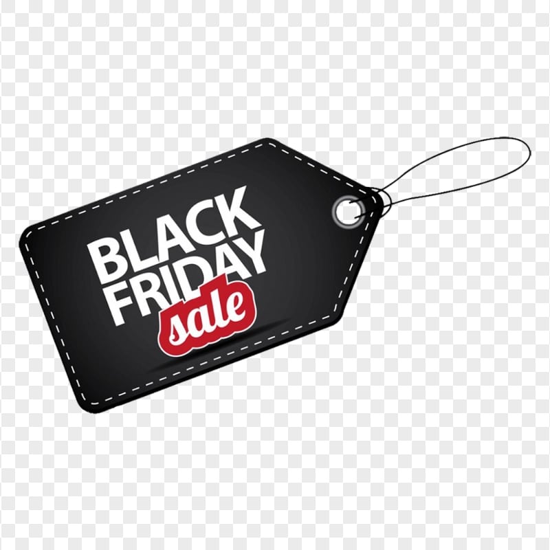HD Black Friday Sale Tag Label PNG