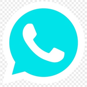 HD Flat Light Blue Wa Whatsapp Logo Icon PNG