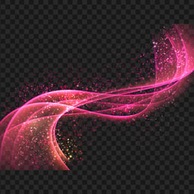 Pink Line Light Effect PNG