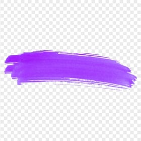 HD Watercolor Brush Purple Effect PNG
